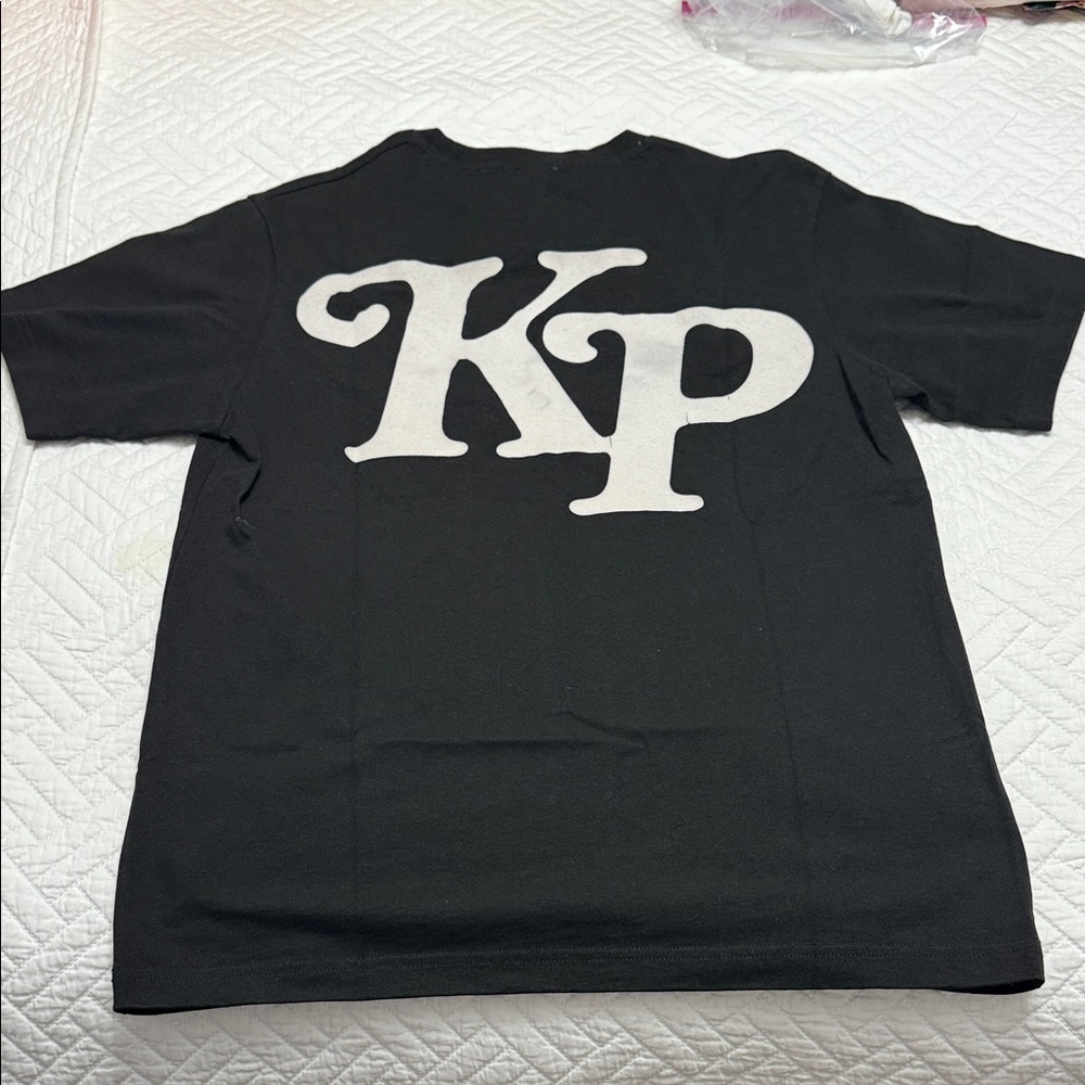 Kenzo Black Tee with White Logo (Oversized) - Picture 3 of 4